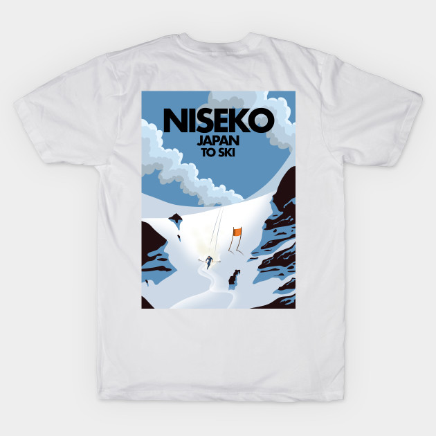 Niseko Japan ski print by nickemporium1